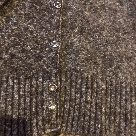 Sigrid Olsen Embellished Jewel Cardigan Sweater - Picture 6 of 12